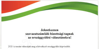 Jelentkezzen szavazatszámláló bizottsági tagnak az országgyűlési választásokra!