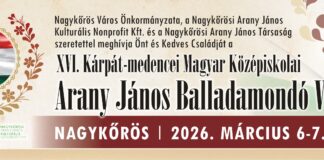 Meghívó a XVI. Kárpát-medencei Magyar Középiskolai Arany János balladamondó versenyre.